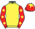 High Noon thoroughbreds silks